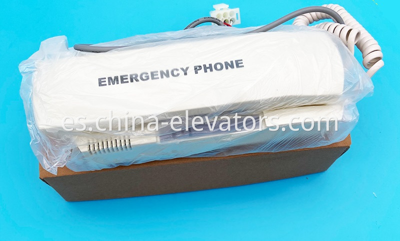 DEA3010916E Interfone para sala de máquinas para ascensores Sigma DEA3010916E Interphone for Machine Room for Sigma Elevators